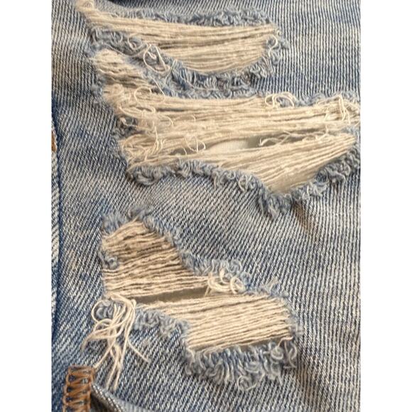 AMERICAN EAGLE DENIM MOM SHORTS STRETCH WOMENS SIZE 6 - Picture 5 of 5